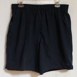 Speedo - Mens Navy Blue Swim Shorts. Size Large